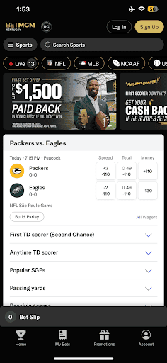 betmgm odds 