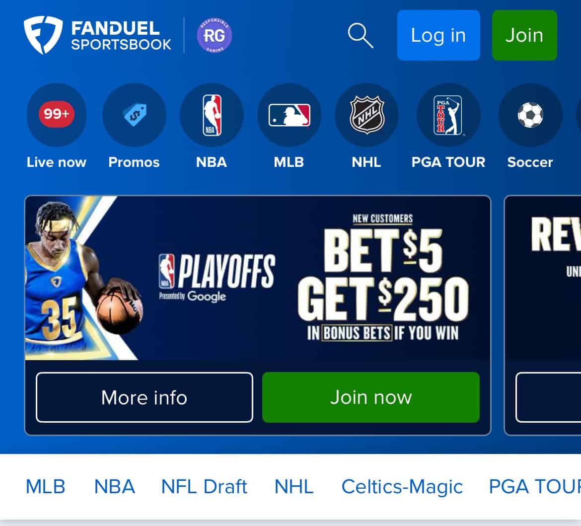 FanDuel review promo code 